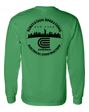 Con-Ed long sleeve T-Shirt 5400 Gildan