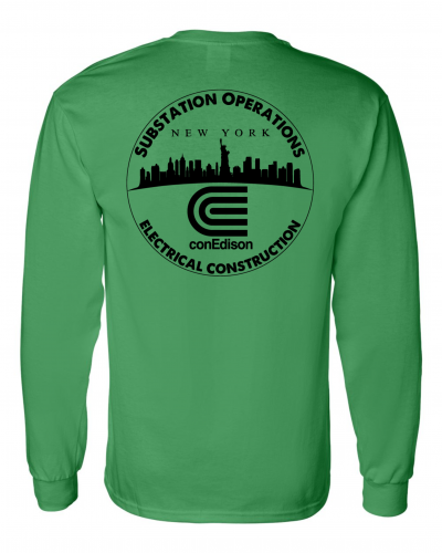 Con-Ed long sleeve T-Shirt 5400 Gildan