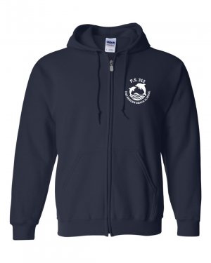 PS 312 Bergen Beach School 18600 Navy Zip Hood