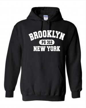 PS 312   STAFF 18500 Black Pullover Hood