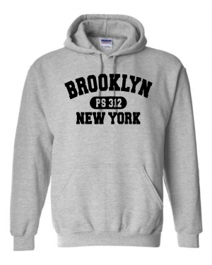 PS 312  STAFF 18500 GREY Pullover Hood