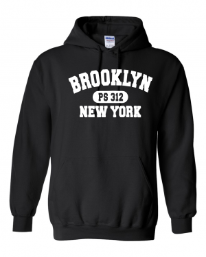 PS 312 STAFF  18500 Navy PULLOVER Hood