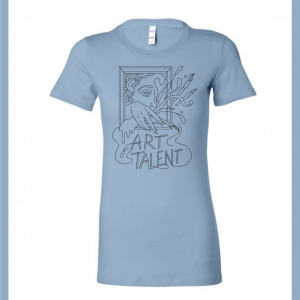 Mrs. Zelley 8th Grade Art Show T-Shirt  2026 - Ladies