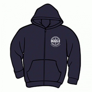 MAELS Staff Zip Front Hood Sweatshirt (FOR STAFF ONLY)