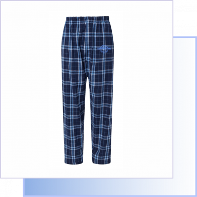 McCown Flannel Pant W/ School Logo On Left Leg