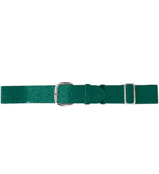 SOFTBALL FOREST GREEN ADJUSTABLE BELT