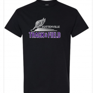 Tottenville Track ***New*** Gildan T-shirts Black