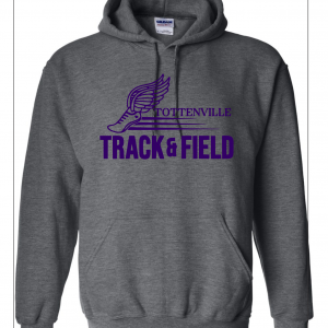 Tottenville Track ***New*** Hoodie Dark Heather Grey